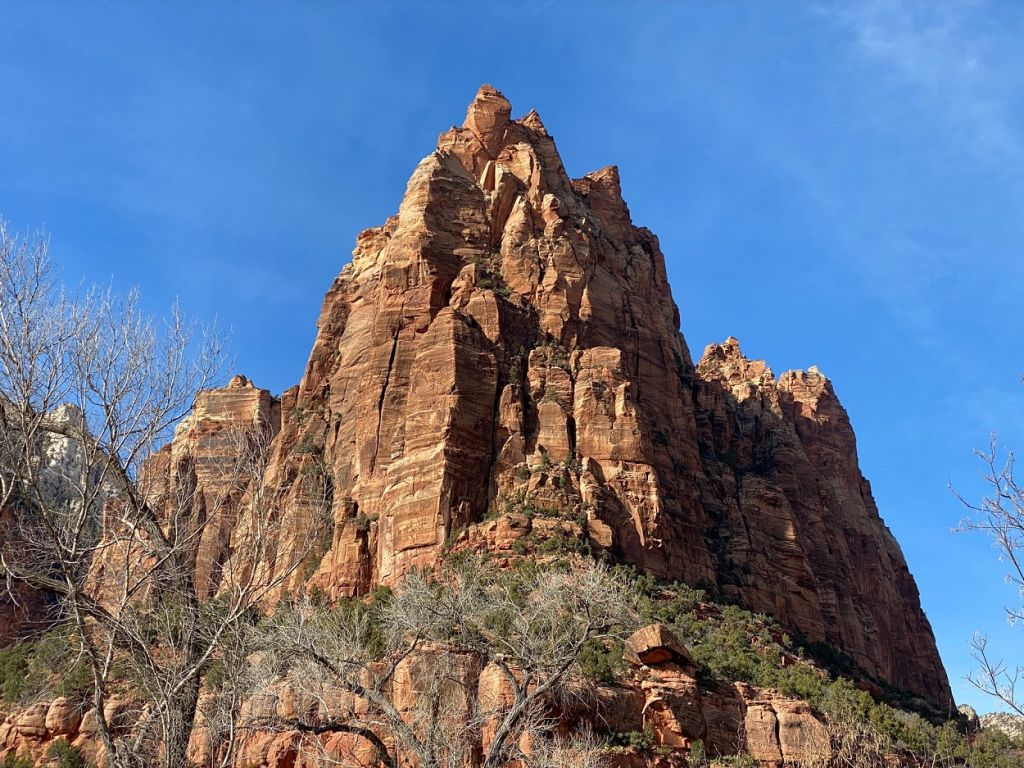 Hiking on Zion National Park